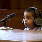 Captura del vídeo de la oenegé que denuncia los juicios a menores sin abogados