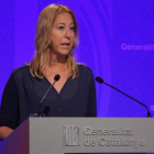 La 'consellera' de Presidencia y portavoz del Govern, Neus Munté.