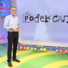 Juan y Medio, el presentador de 'Poder Canijo', en el plató del nuevo programa de TVE.