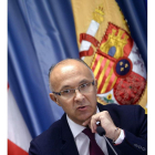 Ruiz Medrano, ayer, en la rueda de prensa.