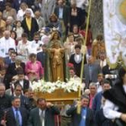 La procesión con la Virgen de La Peña volverá a ser este año multitudinaria por su devoción