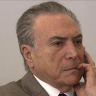 El expresidente de Brasil Michel Temer.