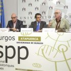 Responsables del Congreso y algunos de los participantes, ayer, en Burgos.