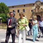 María Jesús Ruiz y Pilar del Olmo presentaron las «Hosterías Reales»