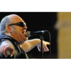 Imagen de archivo de Felipe Zapico, líder del grupo Deicidas, durante un concierto en León.