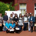 Las alumnas que han conseguido su diploma.