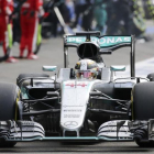 Lewis Hamilton, en Spa