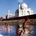 El gran panteón Taj Mahal es un de los iconos de la India