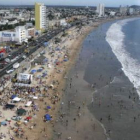 Playa de la ciudad de Mazatlán, en el Pacífico del estado mexicano de Sinaloa