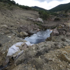 Imagen de uno de los múltiples arroyos dañados por la Variante en el municipio de La Pola. JESÚS