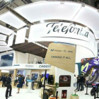 Estand de Telefónica en el Mobile World Congress.