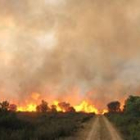 La comarca de La Valdería fue escenario de un incendio espectacular este mismo verano