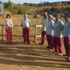 Los trabajadores del anterior Ecoterra convirtieron una escombrera en un bosque de 150 árboles.
