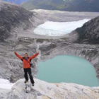 Imagen del deportista leonés durante uno de sus viajes, en esta ocasión a Patagonia.