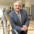 El alcalde de San Andrés del Rabanedo, ayer en las instalaciones del Ayuntamiento.