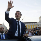 El presidente francés Emmanuel Macron vive su momento más bajo de popularidad. GANDUL