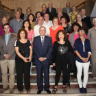 La delegación argentina visitó ayer al alcalde en el consistorio de San Marcelo.