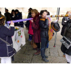 Actividad del Teléfono de la Esperanza ayer en Botines