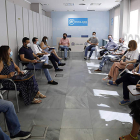 El comité de dirección del PP de Santiago Vélez se reunió ayer por primera vez. MARCIANO PÉREZ
