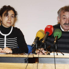 Eva Nava Caballero y Jesús López Iglesias, durante la rueda de prensa.