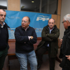 El presidente provincial del PP eligió Ponferrada para su primer acto.