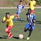 La Ponferradina B firmó un gran partido. L. DE LA MATA