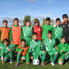 Formación del equipo de La Virgen que milita en la 1.ª División Provincial Alevín.