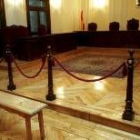 Sala de vistas de la Audiencia Provincial, donde se celebró el juicio