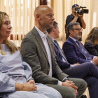 Vista de la sala del juzgado de Primera Instancia número 11 de Sevilla. JULIO MUÑOZ