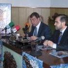 Pérez y Palazuelo, durante la presentación del programa