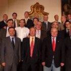 Miembros del colectivo de Allianz Seguros que homenajearon a Carrera