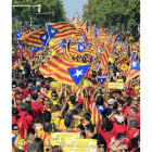 La ANC y Ómnium han organizado las tres últimas Diadas.