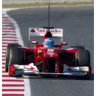 Alonso probará en dos jornadas la fiabilidad del Ferrari.