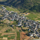 Vista aérea de San Pedro de Olleros. NARDO VILLABOY