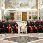 El Papa, en la asamblea del Pontificio Consejo.