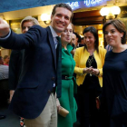 Los dos candidatos a dirigir el PP: Hidalgo y Soraya Sáenz de Santamaría. HIDALGO