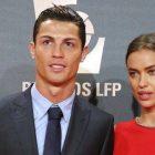 Cristiano Ronaldo e Irina Shayk, en los premios LFP celebrados en Madrid en octubre del 2014.