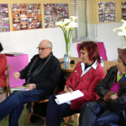 Caivano, durante su charla en el CRA de Villaverde.