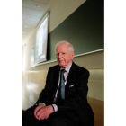 Harald zur Hausen, durante la entrevista. SECUNDINO PÉREZ