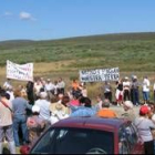 El pasado mes de agosto tuvo lugar una protesta en el pantano de Villagatón