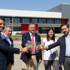 Ángel Ortiz, Joaquín Torné, Raúl Briongos, Ana Rodríguez, y Eduardo Álvarez. RUBÉN CACHO