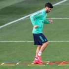 La plantilla del Real Madrid regresa a los entrenamientos individuales. En la imagen Asensio. RODRIGO JIMÉNEZ