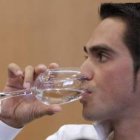 Alberto Contador defendió ayer, por enésima vez, su inocencia.