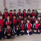 Los alumnos de las Agustinas en un momento de su visita al Museo de León.