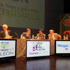 Inauguración del Congreso Nacional de Parques y Jardines Públicos, ayer, en el Auditorio.