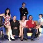 Los miembros de la televisiva familia Alcántara, de la serie «Cuéntame»