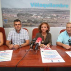 Reguero, García, Gordaliza y Manceñido, en la presentación.