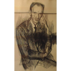 Retrato de Gaspar Moisés Gómez, obra de Modesto Llamas. DL