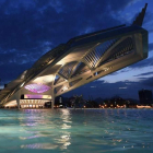 Imagen del Museo del Mañana inaugurado en Río de Janeiro.