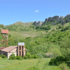 Zona desde la que se accederá a la nueva Vía Ferrata de Sabero. CASTRO